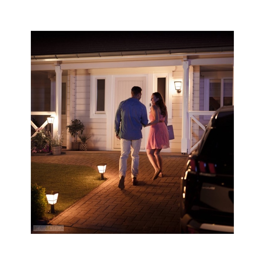Philips - LED RGBW Вуличний настінний світильник з регулюванням яскравості Hue ECONIC LED/15W/230V IP44
