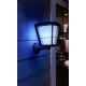 Philips - LED RGBW Вуличний настінний світильник з регулюванням яскравості Hue ECONIC LED/15W/230V IP44