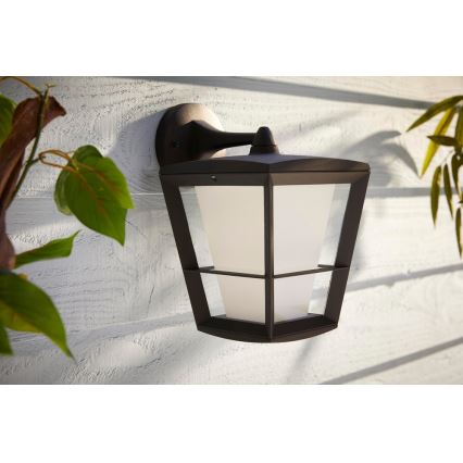 Philips - Вуличний світлодіодний настінний RGBW світильник з регулюванням яскравості Hue ECONIC LED/15W/230V 2000-6500K IP44