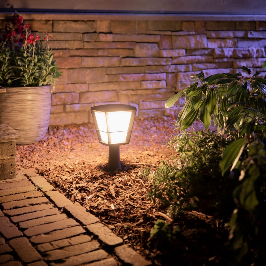 Philips - LED RGBW Вулична лампа з регулюванням яскравості Hue ECONIC LED/15W/230V IP44