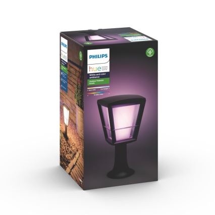 Philips - LED RGBW Вулична лампа з регулюванням яскравості Hue ECONIC LED/15W/230V IP44