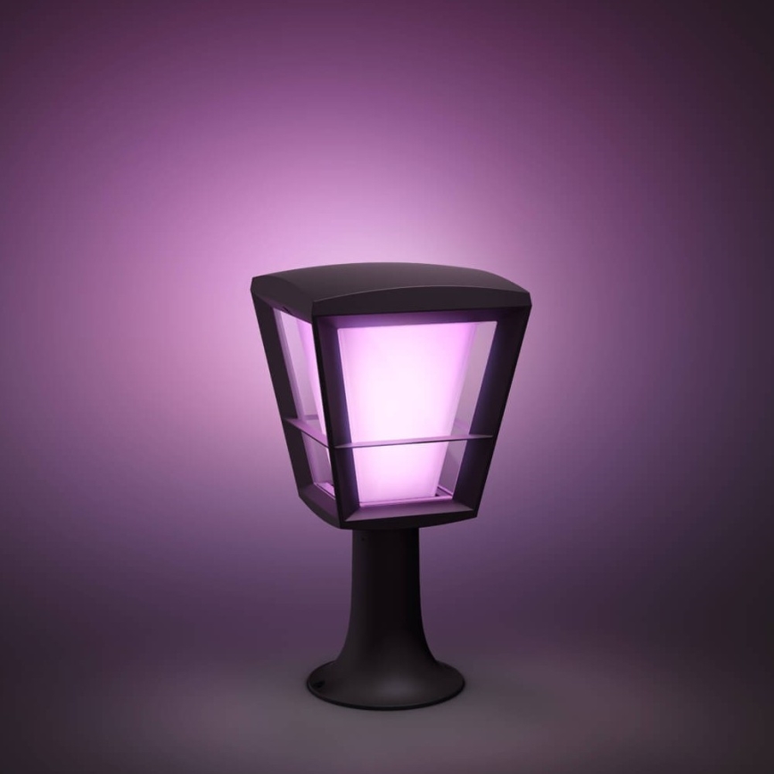 Philips - Светодиодная уличная RGBW-лампа с регулированием яркости Hue ECONIC LED/15W/230V IP44