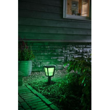 Philips - Светодиодная уличная RGBW-лампа с регулированием яркости Hue ECONIC LED/15W/230V IP44