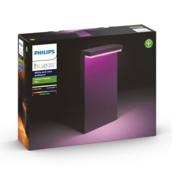 Philips - LED RGBW Вулична лампа з регулюванням яскравості Hue NYRO LED/13,5W/230V 2000-6500K IP44