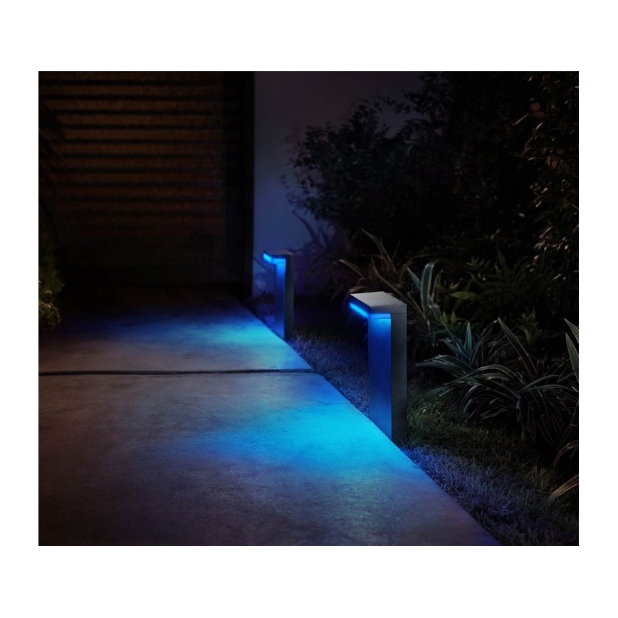 Philips - Светодиодная уличная RGBW-лампа с регулированием яркости Hue NYRO LED/13,5W/230V 2000-6500K IP44