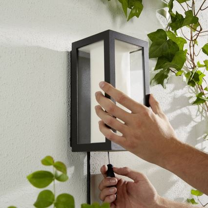 Philips - Светильник уличный настенный светодиодный RGBW с диммером Hue IMPRESS 2xLED/8W/24V 2000-6500K IP44
