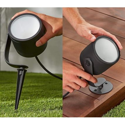 Philips - Светодиодный RGB уличный диммируемый светильник Hue LILY LED/15W/230V IP65