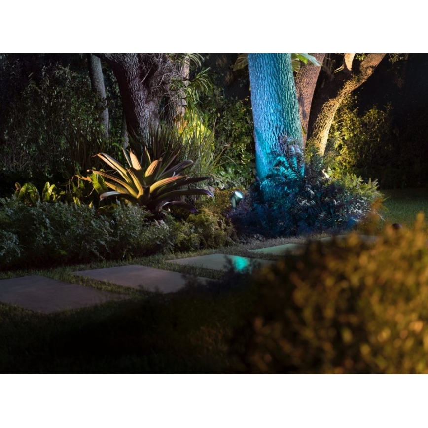 Philips - RGB Вулична LED лампа з регулюванням яскравості Hue LILY LED/15W/230V IP65