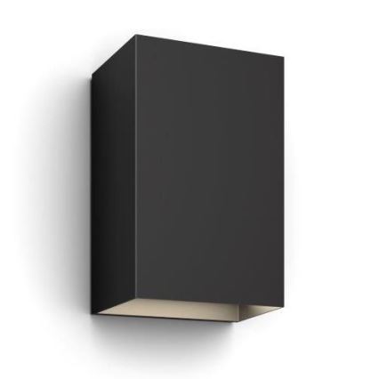 Philips - Уличный светодиодный настенный RGBW-светильник с регулированием яркости Hue RESONATE 2xLED/8W/230V 2000-6500K IP44