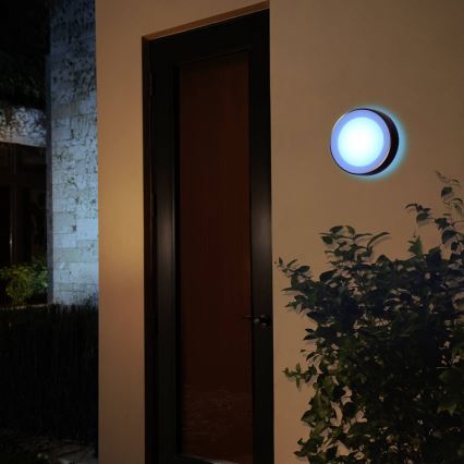 Philips - Уличный светодиодный настенный RGBW-светильник с регулированием яркости Hue DAYLO LED/15W/230V 2000-6500K IP44