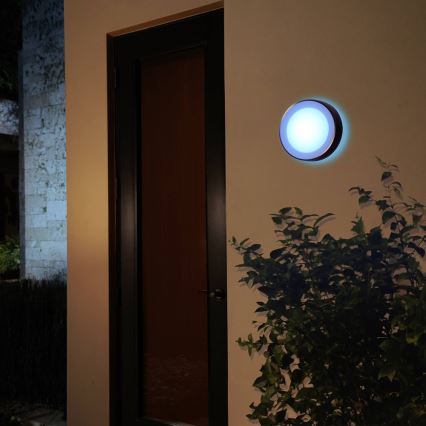 Вуличний світлодіодний настінний RGBW світильник Hue DAYLO LED/15W/230V 2000-6500K IP44