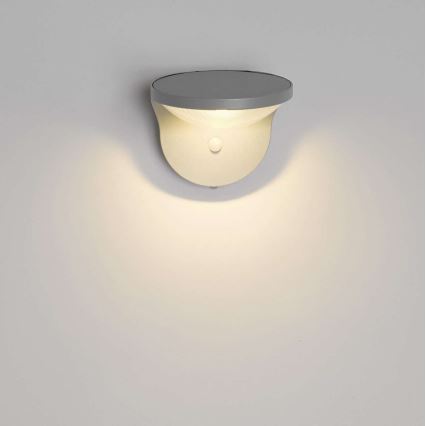 Philips 17808/87/16 - Світильник на сонячній батареї з LED, датчиком руху та сутінковим сенсором MYGARDEN DUSK 1xLED/1W/3,7V 2200 mAh IP44