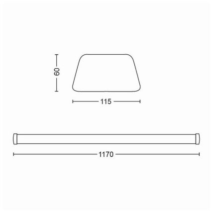 Philips - Світлодіодне кухонне освітлення для підсвітки стільниці LED/50W/230V 4000K