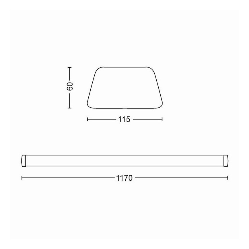 Philips - Світлодіодне кухонне освітлення для підсвітки стільниці LED/50W/230V 4000K