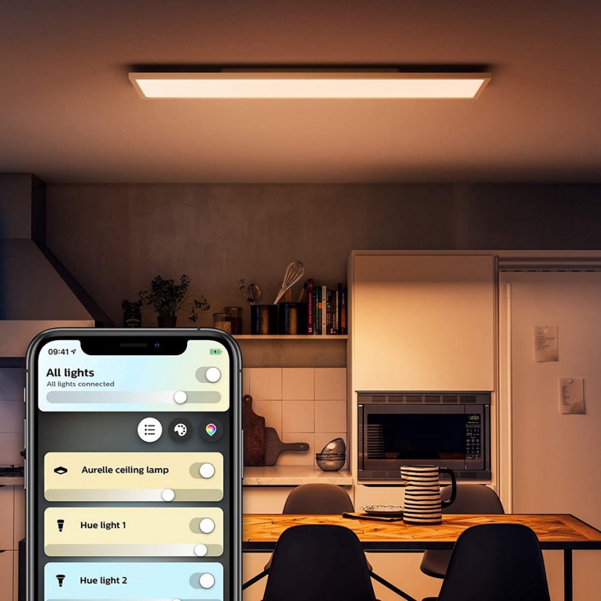 Philips - Світлодіодна панель з регульованням яскравості Hue AURELLE LED/39W/230V + ДК