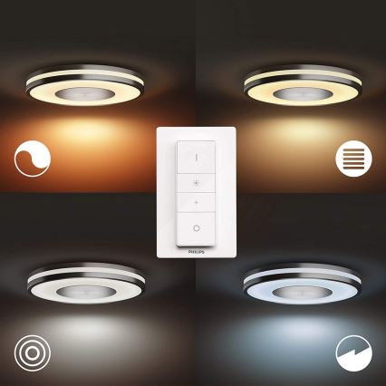 Philips - Диммируемый светодиодный светильник Hue BEING LED/27W/230V + пульт дистанционного управления