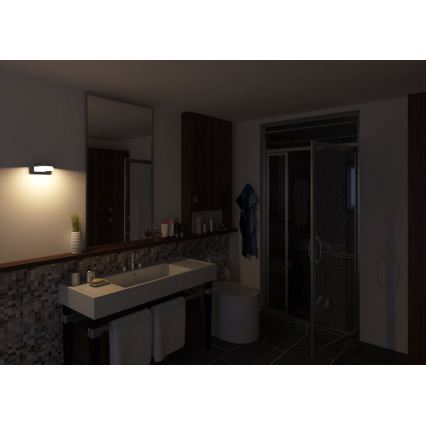 Philips 34046/11/16 - Светильник для ванной комнаты настенный LED MYBATHROOM SILK 2xLED/2,5W IP44