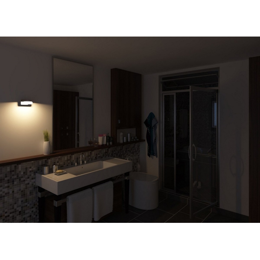 Philips 34046/11/16 - Светильник для ванной комнаты настенный LED MYBATHROOM SILK 2xLED/2,5W IP44