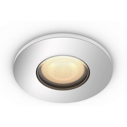 Philips - Світлодіодне підсвічування для ванної кімнати з регульованою яскравістю Hue ADORE 1xGU10/5W/230V IP44