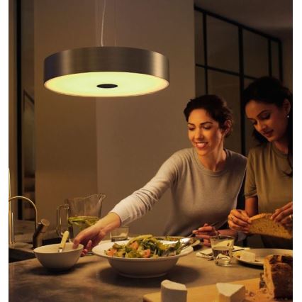 Philips - Светодиодная диммируемая люстра на тросе Hue FAIR LED/33,5W/230V + дистанционное управление