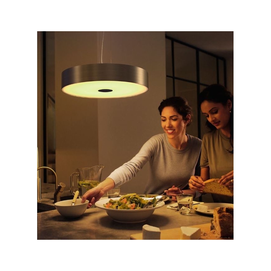 Philips - Светодиодная диммируемая люстра на тросе Hue FAIR LED/33,5W/230V + дистанционное управление
