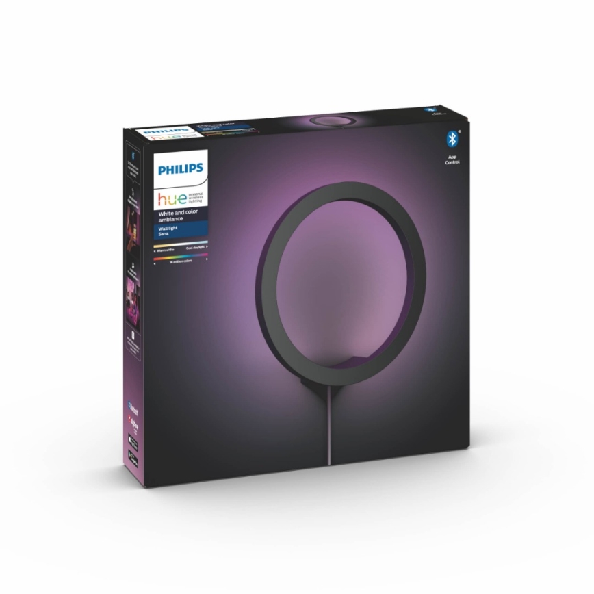 Philips - LED RGBW Настінний світильник з регулюванням яскравості Hue SANA White and Color Ambiance LED/20W/230V
