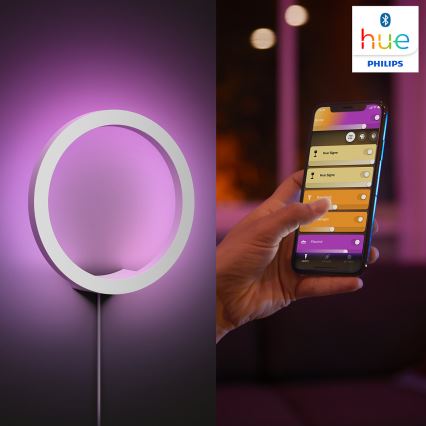Philips - LED RGBW Настінний світильник з регулюванням яскравості Hue SANA White and Color Ambiance LED/20W/230V