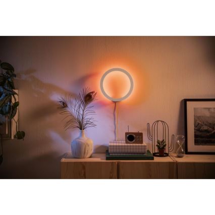 Philips - Светодиодный настенный RGBW-светильник с регулированием яркости Hue SANA White and Color Ambiance LED/20W/230V