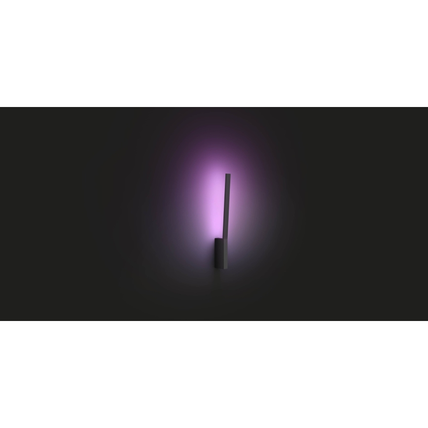 Philips - LED RGBW Настінний світильник з регулюванням яскравості Hue LIANE White And Color Ambiance 1xLED/12W/230V