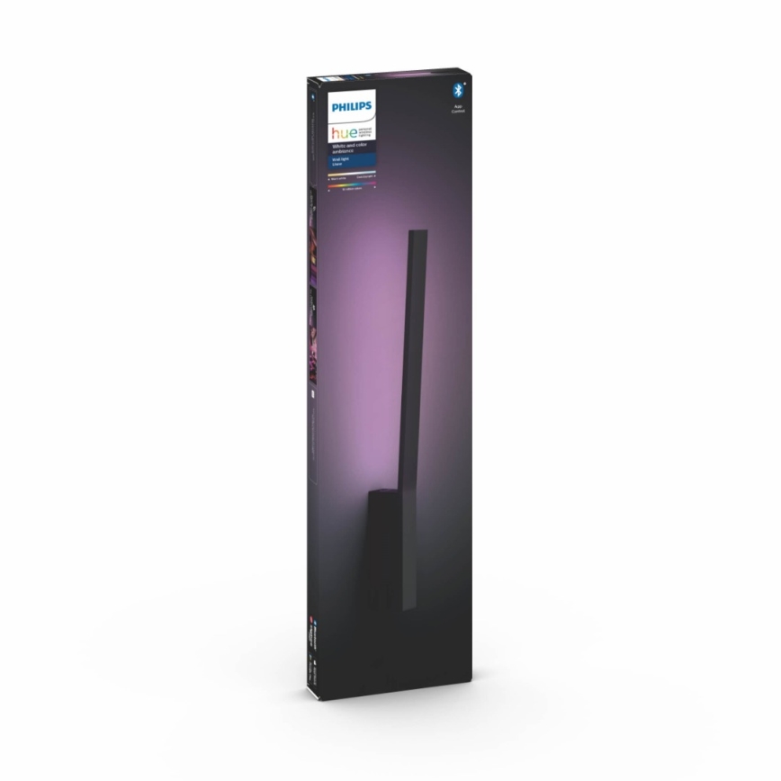 Philips - LED RGBW Настінний світильник з регулюванням яскравості Hue LIANE White And Color Ambiance 1xLED/12W/230V