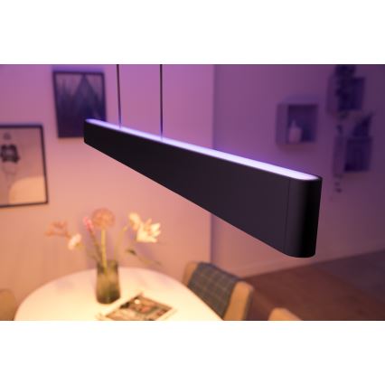 Philips -  LED RGBW Підвісна люстра з регулюванням яскравості Hue ENSIS White And Color Ambiance 2xLED/39W/230V