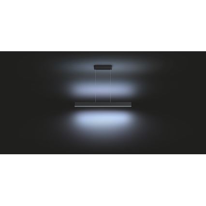 Philips -  LED RGBW Підвісна люстра з регулюванням яскравості Hue ENSIS White And Color Ambiance 2xLED/39W/230V