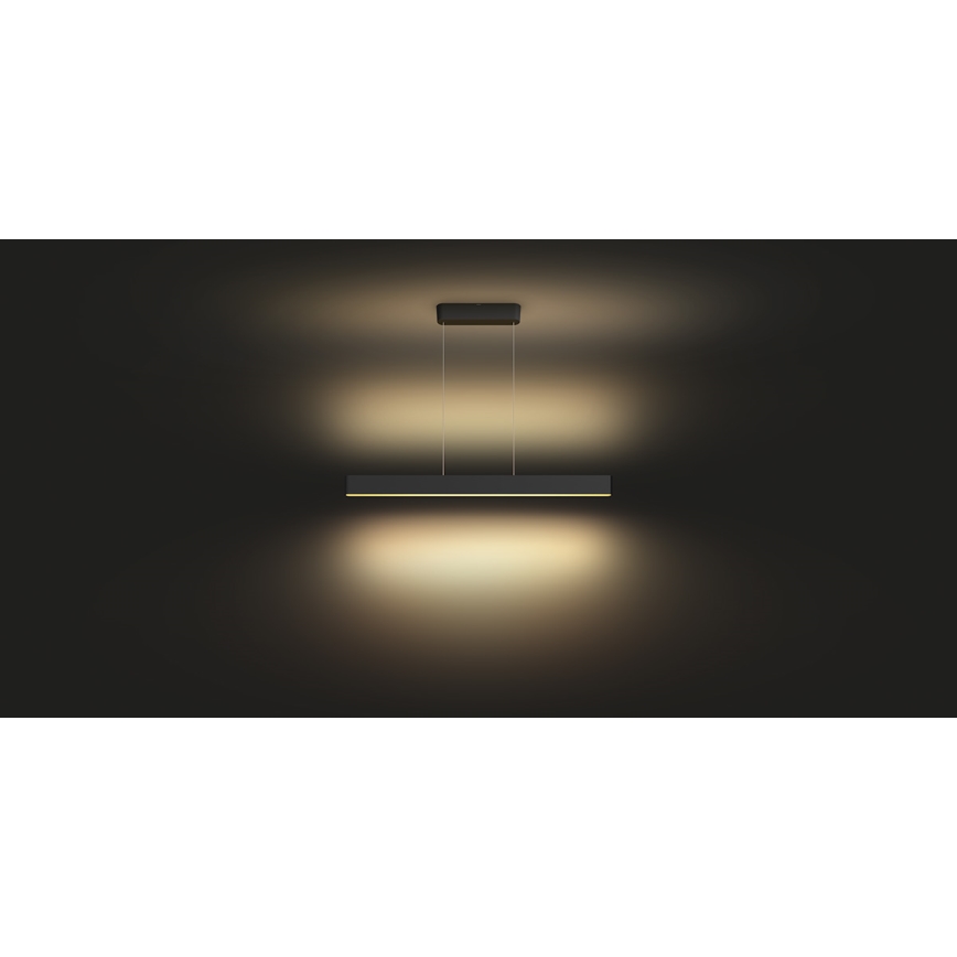 Philips - Светодиодная подвесная RGBW-люстра с регулированием яркости Hue ENSIS White And Color Ambiance 2xLED/39W/230V