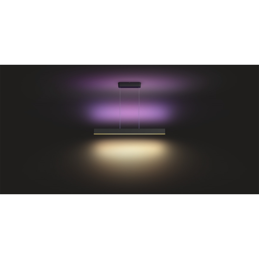 Philips - Светодиодная подвесная RGBW-люстра с регулированием яркости Hue ENSIS White And Color Ambiance 2xLED/39W/230V
