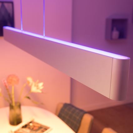 Philips - LED RGBW Підвісна люстра з регулюванням яскравості Hue ENSIS White And Color Ambiance 2xLED/39W/230V