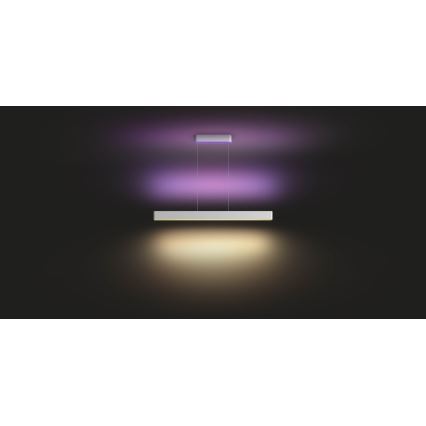 Philips - Светодиодная подвесная RGBW-люстра с регулированием яркости Hue ENSIS White And Color Ambiance 2xLED/39W/230V