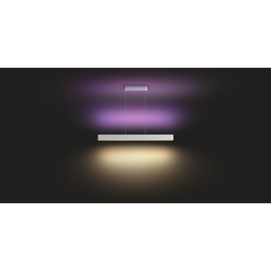 Philips - Светодиодная подвесная RGBW-люстра с регулированием яркости Hue ENSIS White And Color Ambiance 2xLED/39W/230V