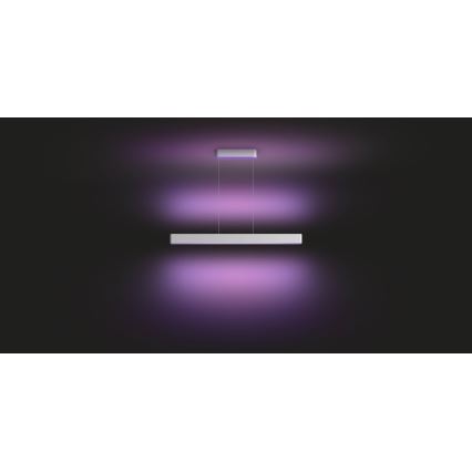 Philips - Светодиодная подвесная RGBW-люстра с регулированием яркости Hue ENSIS White And Color Ambiance 2xLED/39W/230V