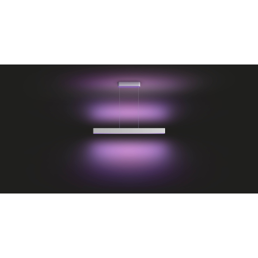 Philips - Светодиодная подвесная RGBW-люстра с регулированием яркости Hue ENSIS White And Color Ambiance 2xLED/39W/230V