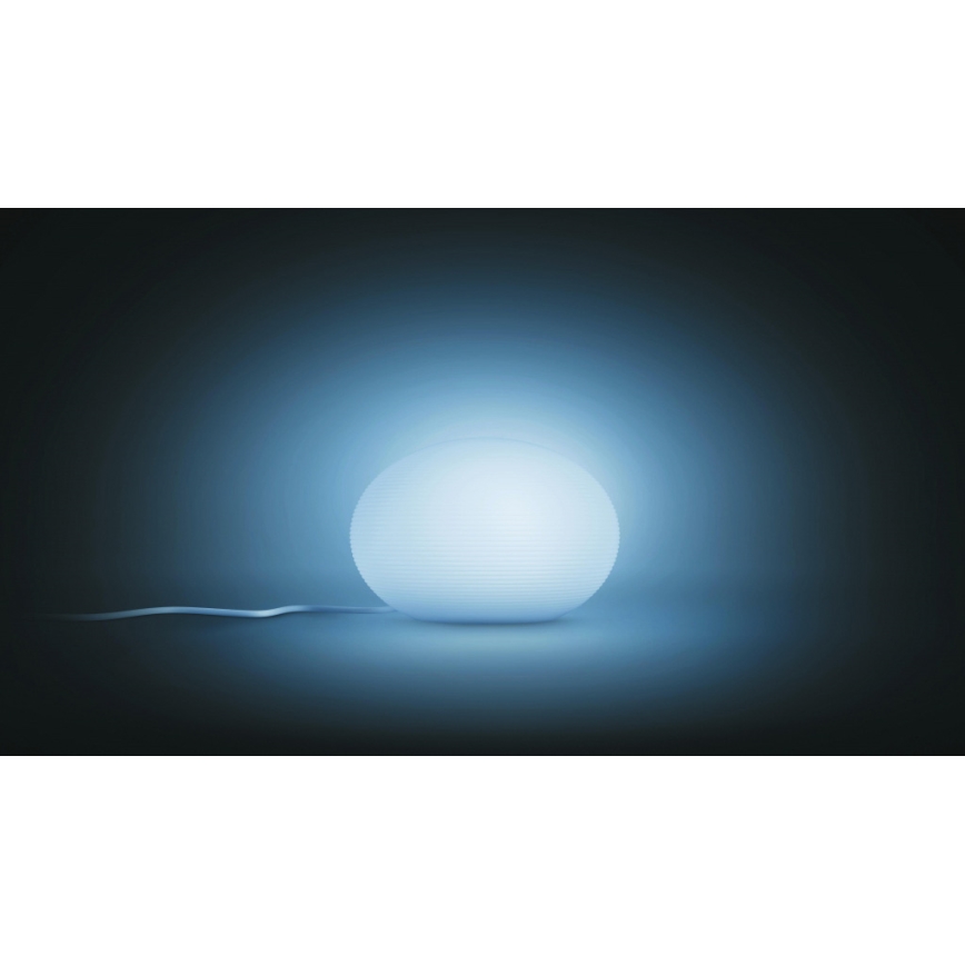 Philips - Светодиодная настольная RGB-лампа с регулированием яркости Hue FLOURISH White And Color Ambiance 1xE27/9,5W/230V
