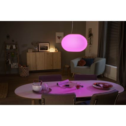 Philips - LED RGBW Підвісна люстра з регулюванням яскравості Hue FLOURISH LED/39W/230V