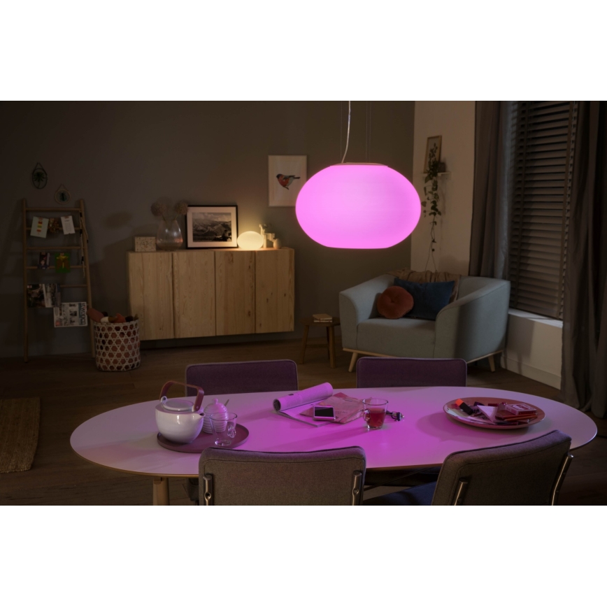 Philips - LED RGBW Підвісна люстра з регулюванням яскравості Hue FLOURISH LED/39W/230V
