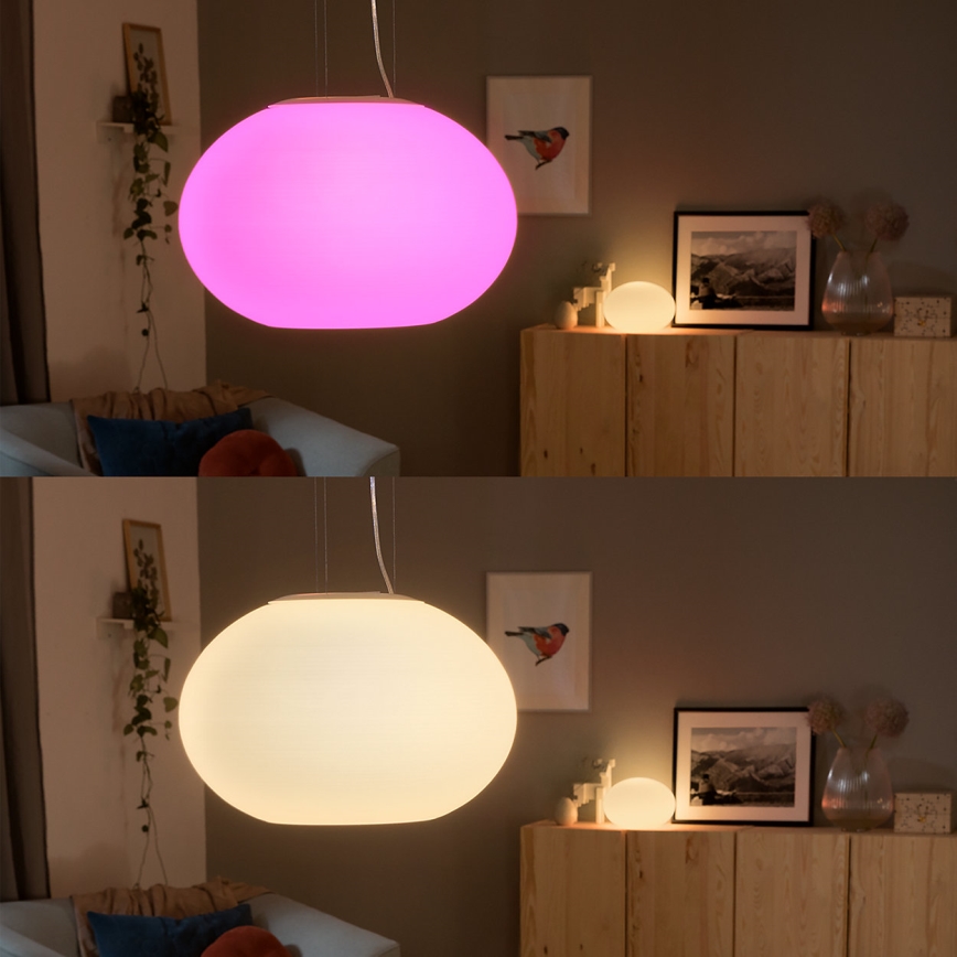 Philips - LED RGBW Підвісна люстра з регулюванням яскравості Hue FLOURISH LED/39W/230V