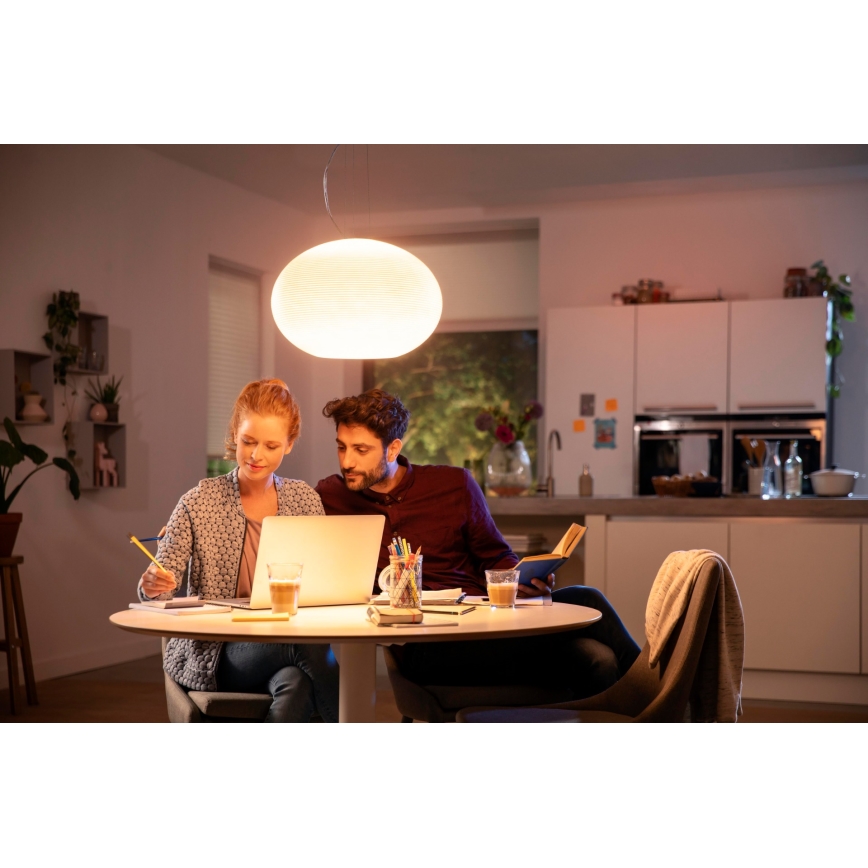 Philips - LED RGBW Підвісна люстра з регулюванням яскравості Hue FLOURISH LED/39W/230V