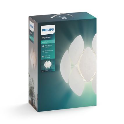 Philips 40963/31/PN - Настенный светильник MYLIVING CHIFFON 1xE27/60W/230V