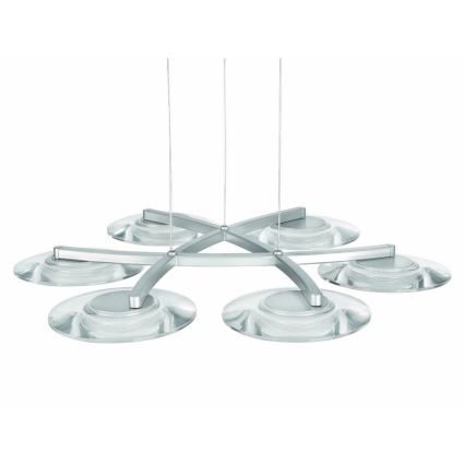 Philips 40972/48/16 - Світлодіодна люстра MYLIVING VAGA 6xLED/2,5W/230V