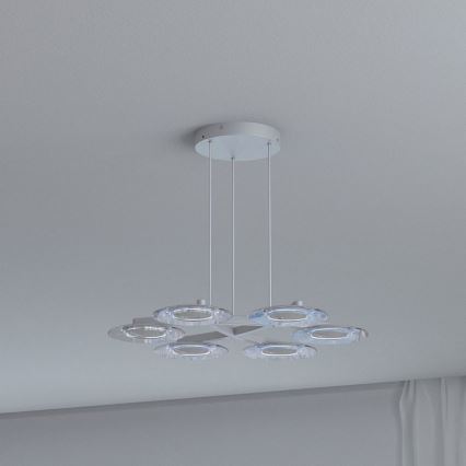 Philips 40972/48/16 - Світлодіодна люстра MYLIVING VAGA 6xLED/2,5W/230V