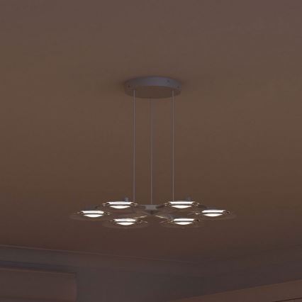 Philips 40972/48/16 - Світлодіодна люстра MYLIVING VAGA 6xLED/2,5W/230V