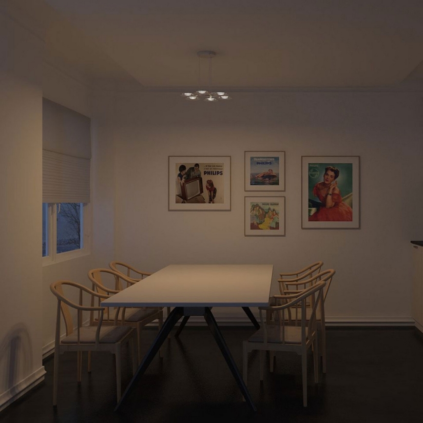 Philips 40972/48/16 - Світлодіодна люстра MYLIVING VAGA 6xLED/2,5W/230V