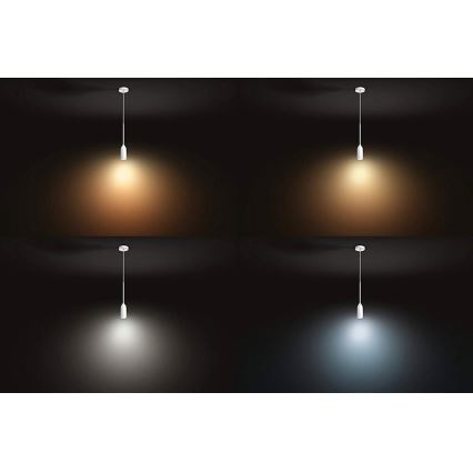 Philips - Світлодіодна підвісна люстра з регульованою яскравістю Hue DEVOTE 1xE27/9,5W/230V